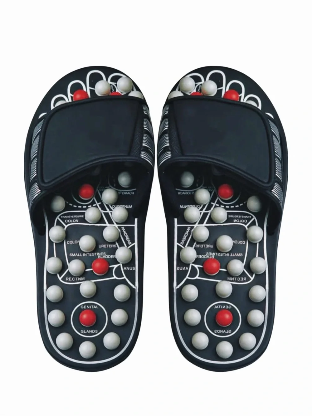 Reflexology Acupressure Massage Slide Sandals Size 8/9